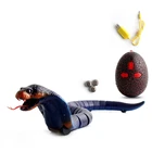 Новинка, Радиоуправляемый змея Naja Viper, робот с дистанционным управлением, игрушка-животное с USB-кабелем, забавный ужасный Рождественский подарок для детей