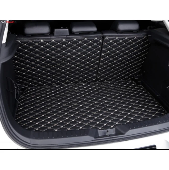 Good quality! Special car trunk mats for Mazda CX-3 2019-2017 waterproof cargo liner mat boot carpets for CX3 2018