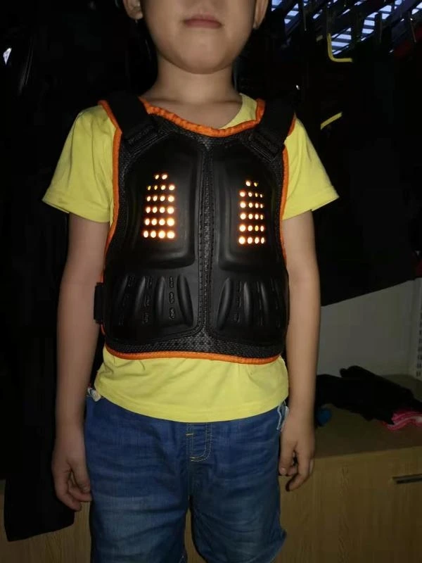 Детская мотоциклетная куртка детский спортивный жилет для улицы защитный армированный Безопасный Жилет