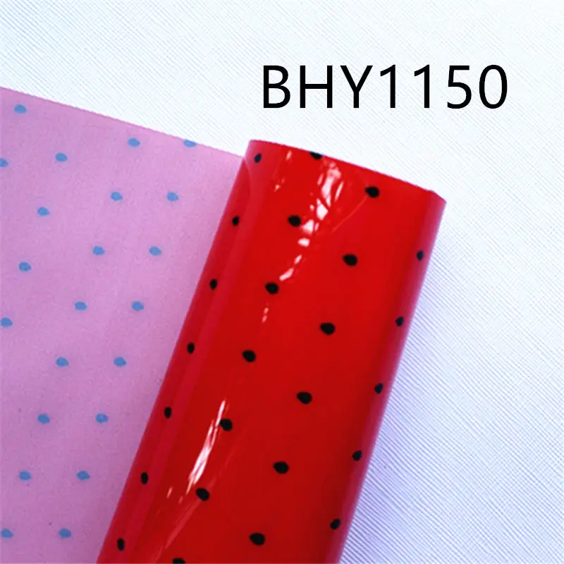 20*33 см A4 размер Летний мороженое прозрачная мультяшная УФ-печать ПВХ ткань BHY1150 |