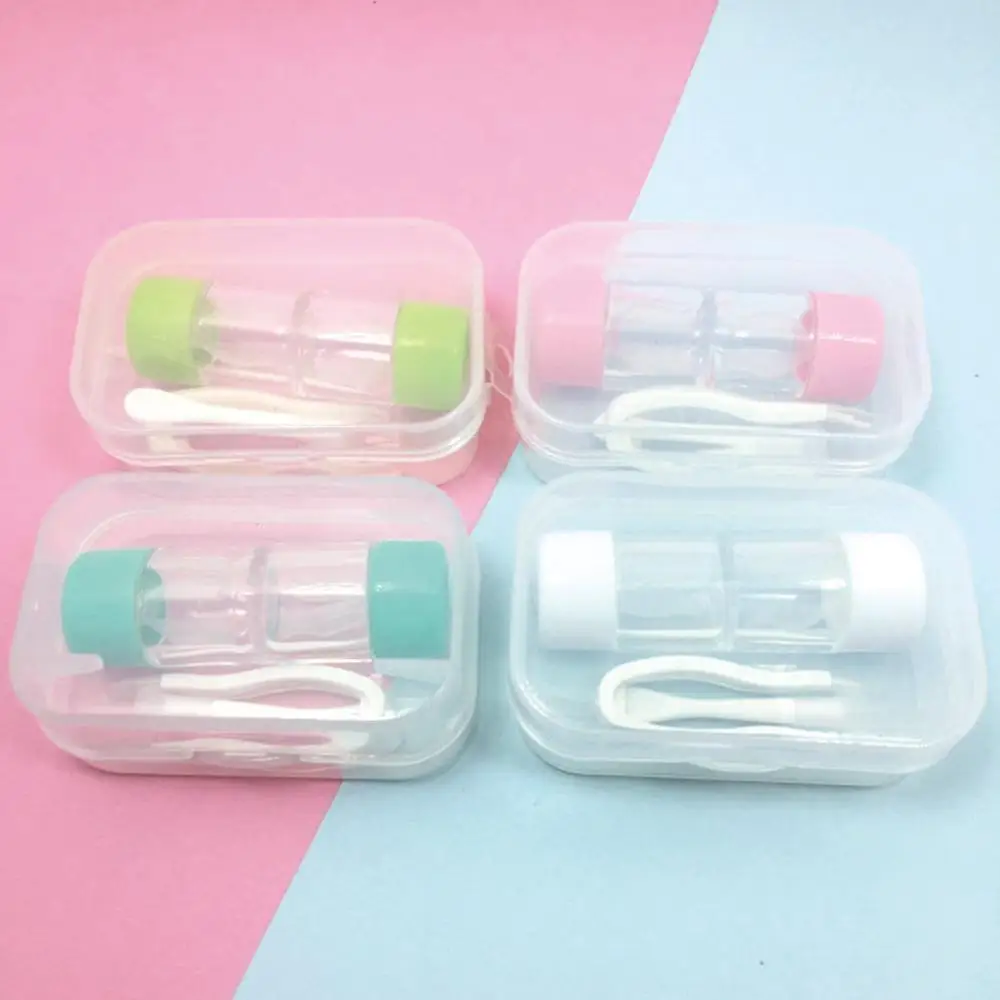 3 шт./компл. маленькое красивое Портативный контактные линзы для путешествий