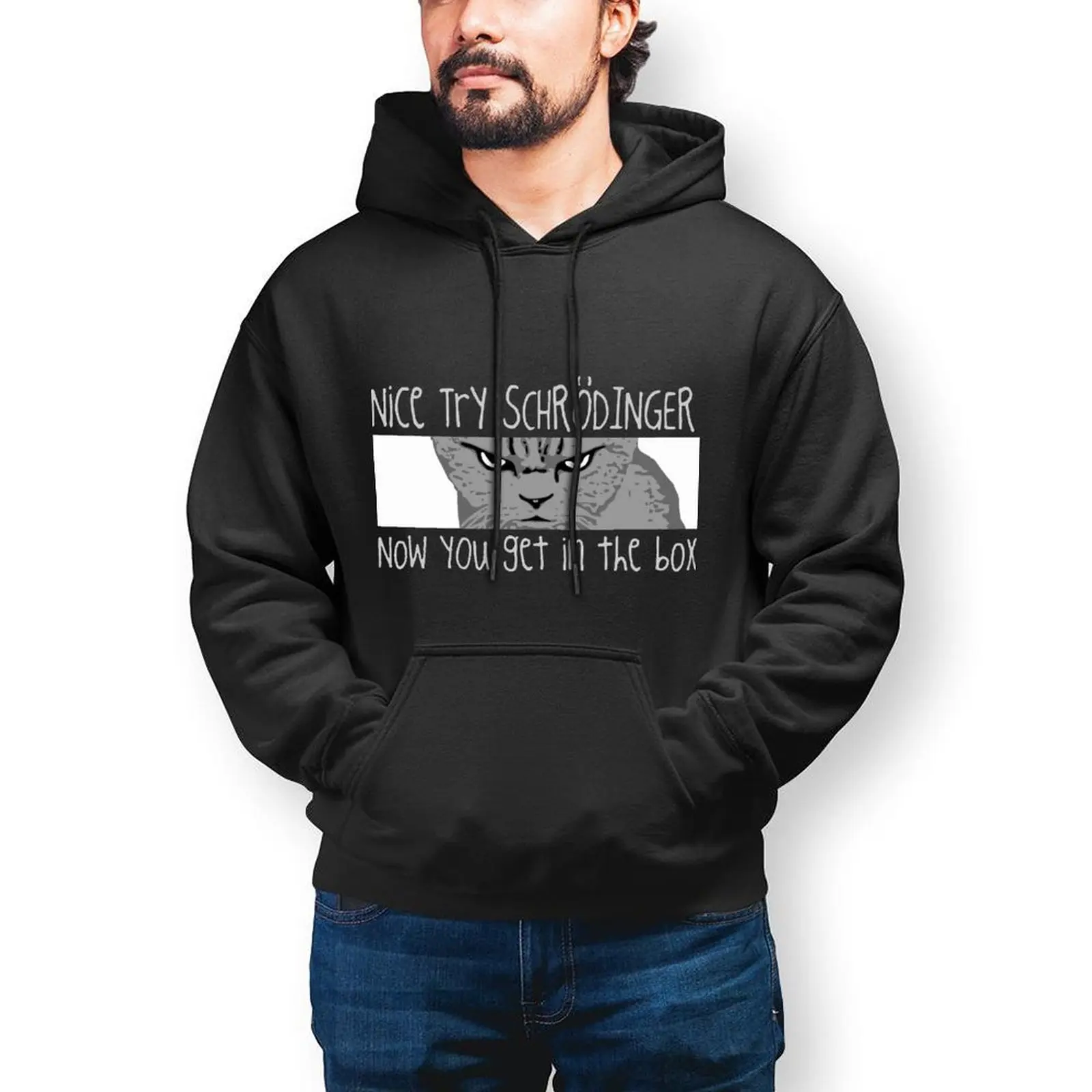 

Geek Hoodies Cotton Outdoor Pullover Hoodie Winter Long Length Stylish Hoodie XXL Men
