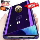 Роскошный зеркальный флип-чехол для OPPO Realme 7 7i 6i 5i 6 5 Pro C3 C15 XT Reno 5 Pro A31 A32 A52 A53 A72 A91 A92 A93 A5 A9 2020, чехол