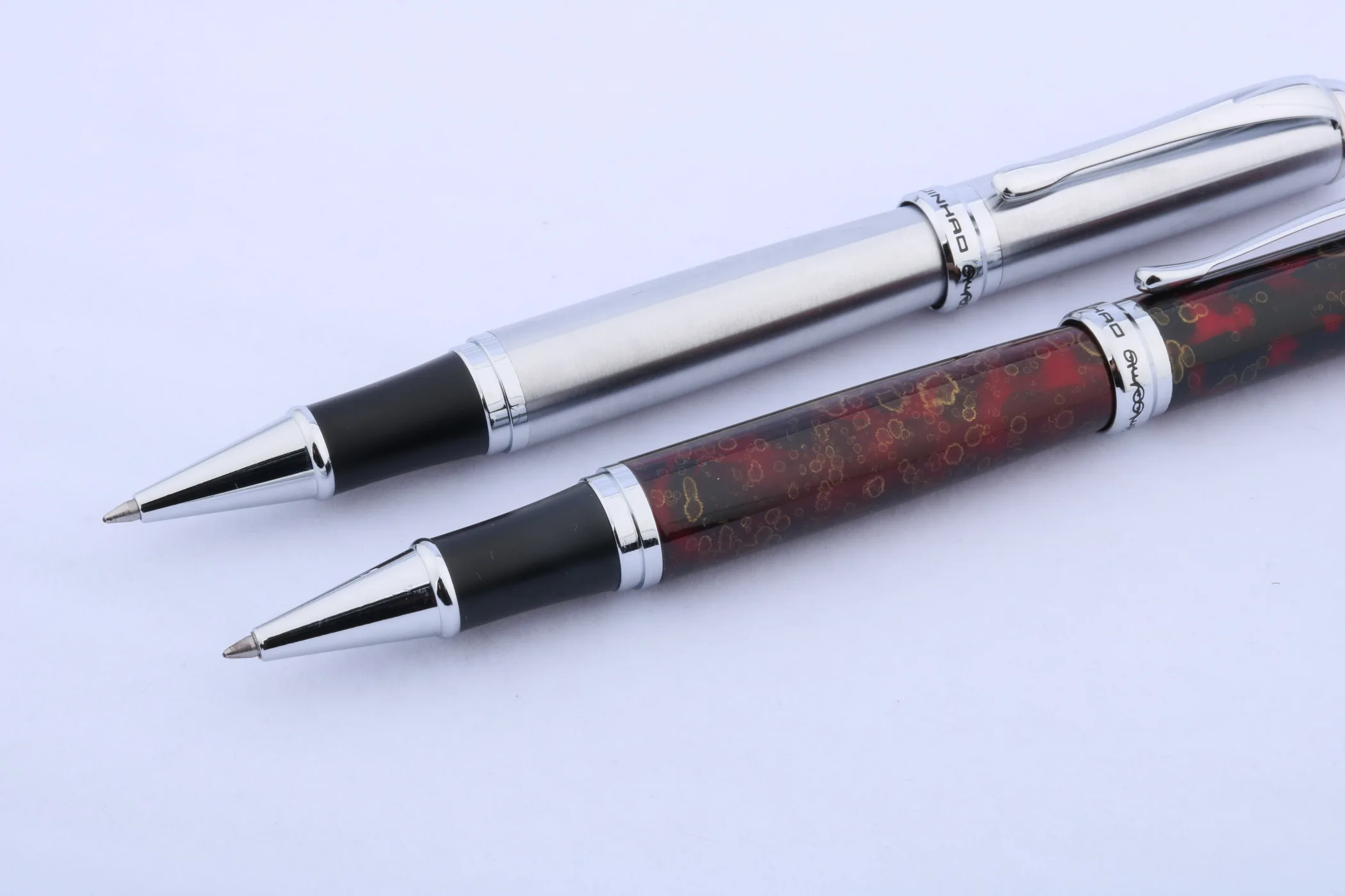 JINHAO 750 серебряные аксессуары металлический цвет подарок Студенческая отделка роллербол ручка