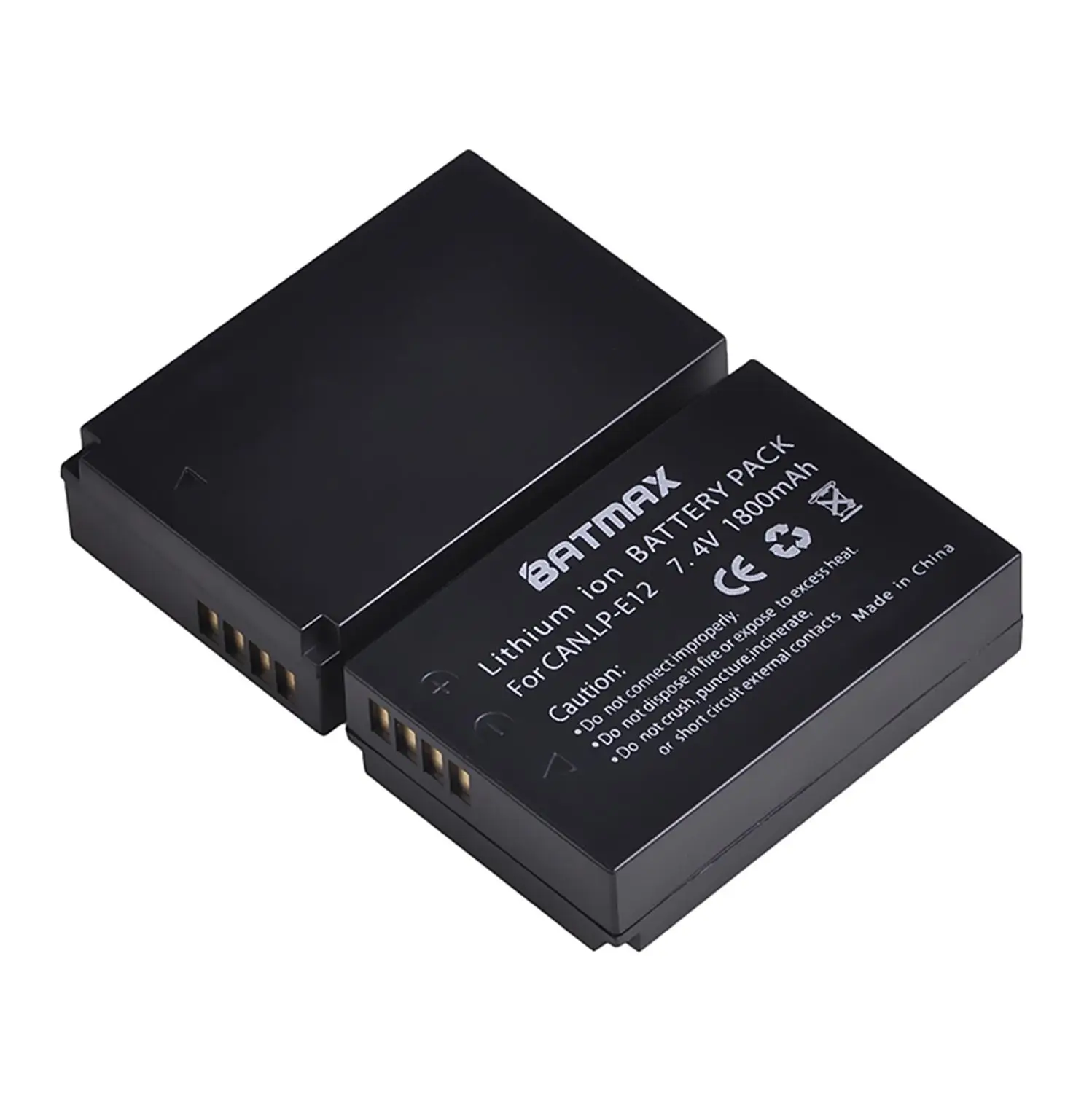 4 шт. аккумулятор для цифровой камеры LPE12 LP E12 1800 мАч светодиодный USB зарядное
