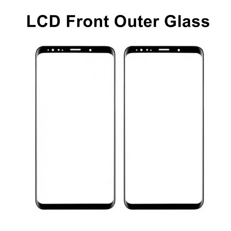 10 шт. новинка для Samsung Galaxy S8 G950 5 8 дюйма ЖК экран переднее внешнее стекло