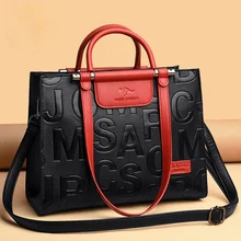 Large Capacity Retro 2021 New Ladies Bag Leather Woman Handbag Hot Selling Designer Totes Women Bag Large Brand Bags Luxury