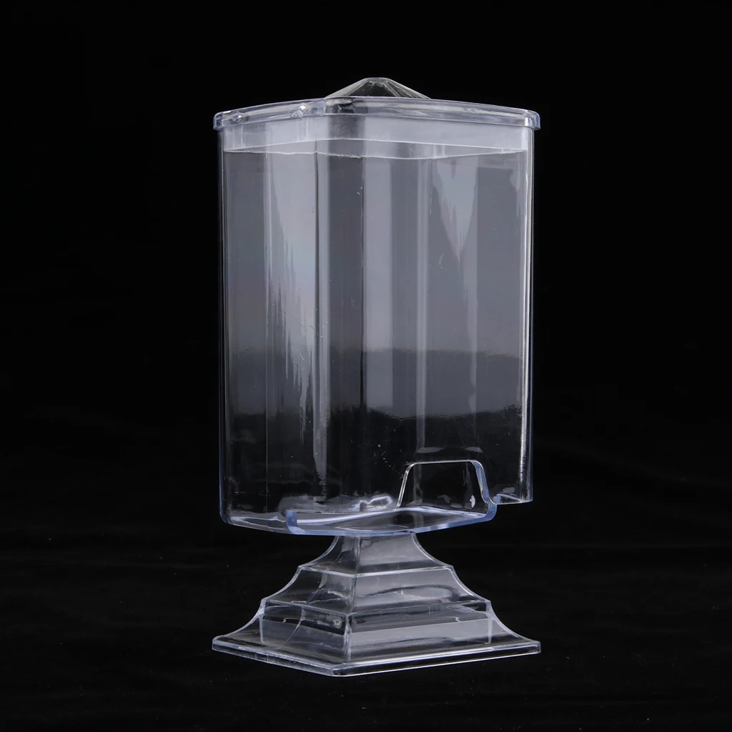 Прозрачный акриловый держатель для салфеток дизайна ногтей чехол макияжа ватные