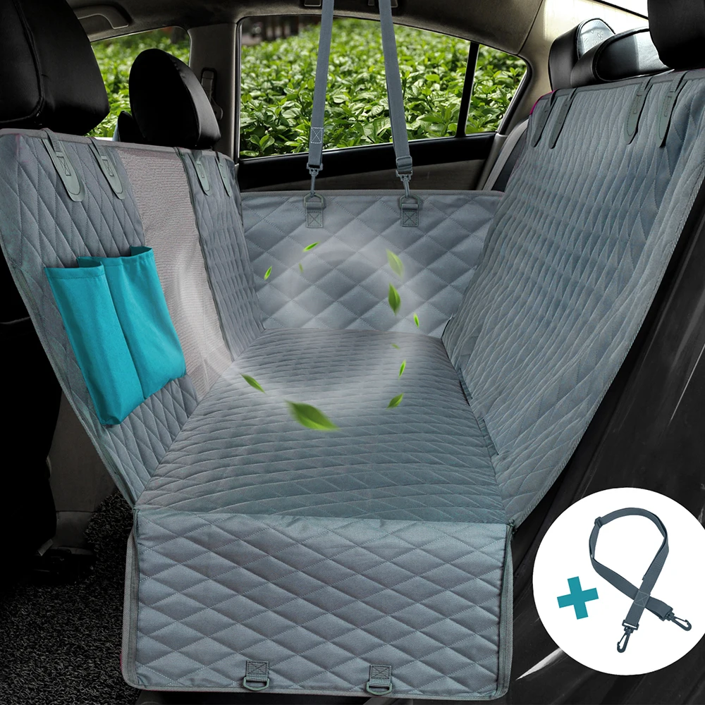 Comprare Coprisedile Per Auto Per Cani Da Viaggio Per Animali Domestici Impermeabile Tappetino Da Viaggio Per Cani Mesh Dog Carrier Car Amaca Cuscino Protector Con Cerniera E Cintura