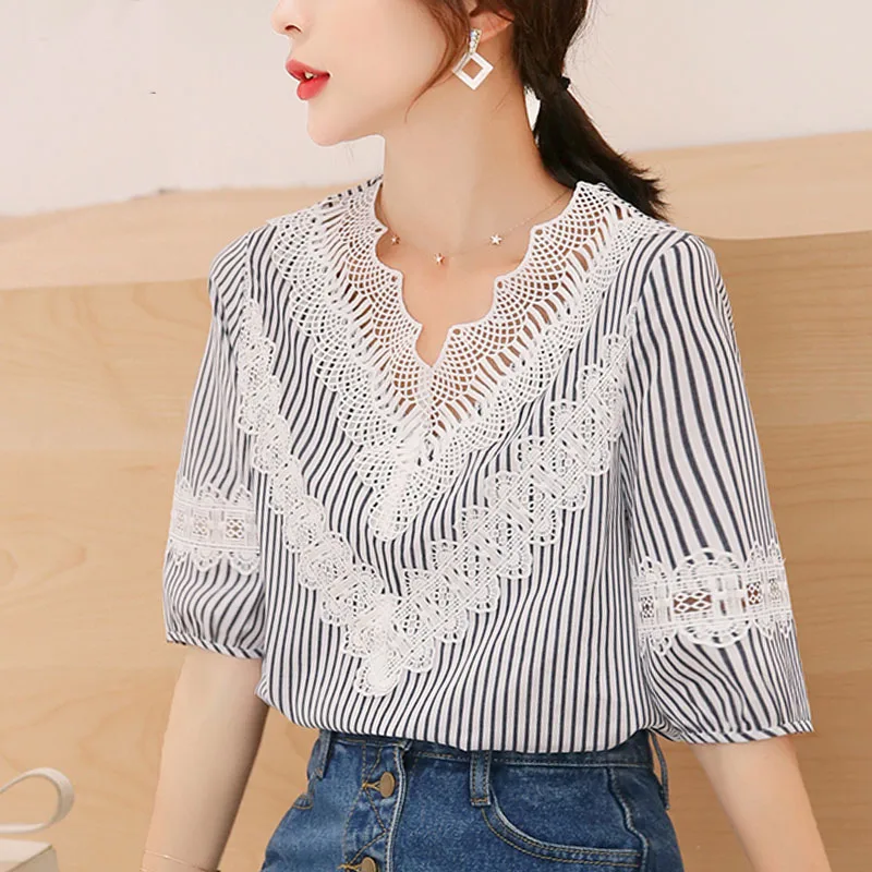 Blusas mujer de moda, женские топы, шорты, женские топы и блузки размера плюс, топы для женщин, одежда с оборками, одноцветные, с рукавами летучая мышь 0004