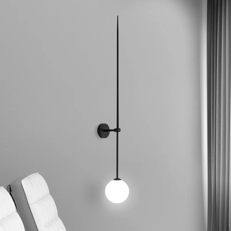 

Nordic Minimalist Long Wall Lamp Modern Led Wall light Indoor Living Room bedroom LED Bedside Lamp Home Decor Lighting Fixtures