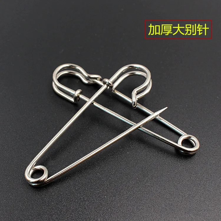 

Thickened Sewing Safety Pins Pin For Fixed Waist Clothes Large Decorative Brooches Bold Sweaters Diy Brooches