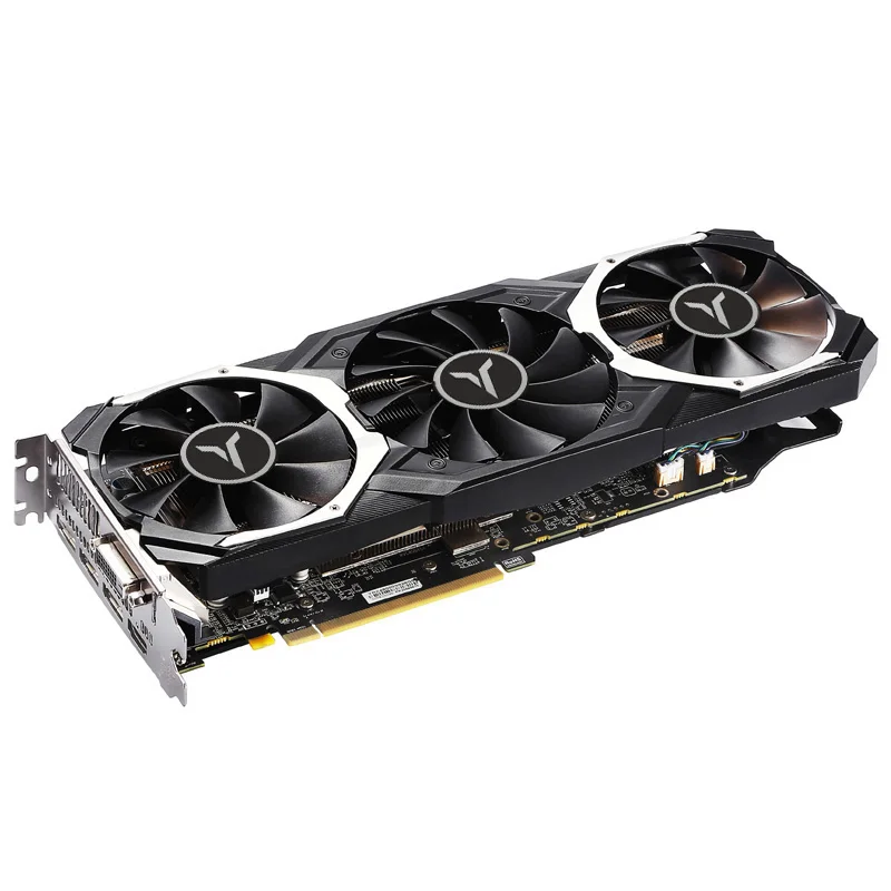Yeston Radeon RX580 8 ГБ GDDR5 PCI Express x16 3,0 видеоигровая видеокарта внешняя видеокарта для рабочего стола