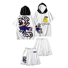 Аниме SK8 бесконечность с коротким рукавом толстовки SK EIGHT пляжные шорты Langa Hasegawa Косплей Reki Kyan Miya Chinen летние купальники