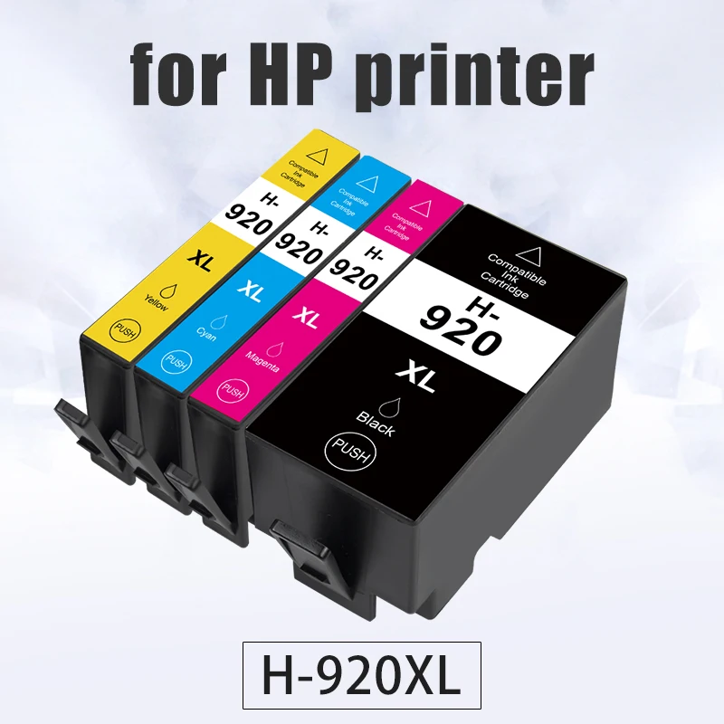 Topcolor 920 чернильный картридж совместимый HP 920XL для принтера Officejet 6000 6500 6500A 7000 7500