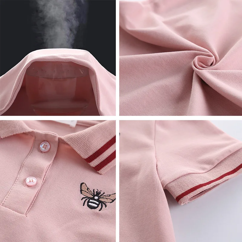 

Girls' summer dresses 2021 new Korean version of Polo skirt summer new Korean version of children's big girl western style skirt