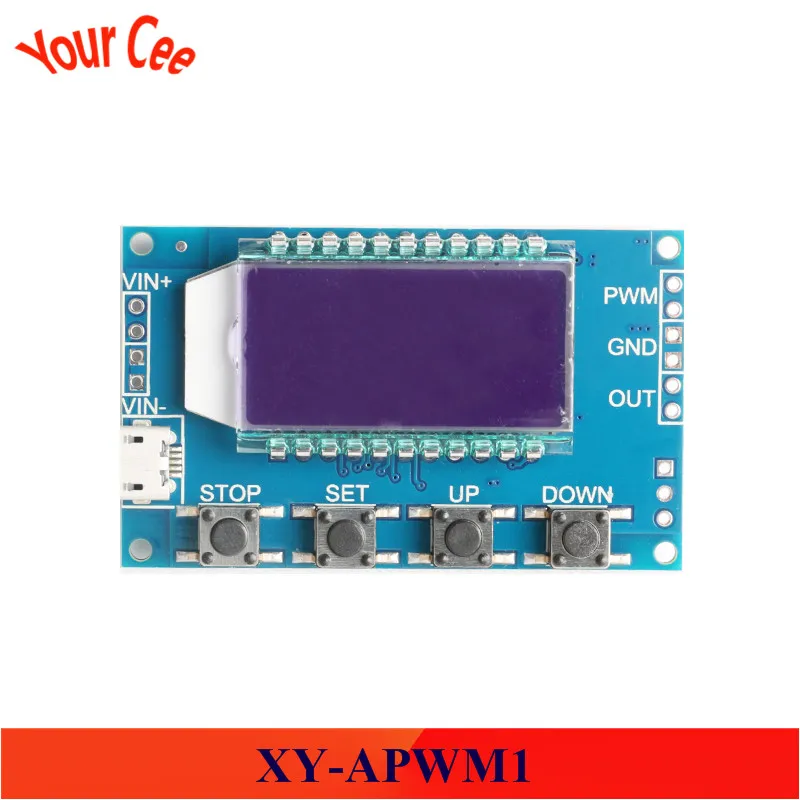 Полнофункциональный PWM импульсный Частотный рабочий цикл регулируемый модуль