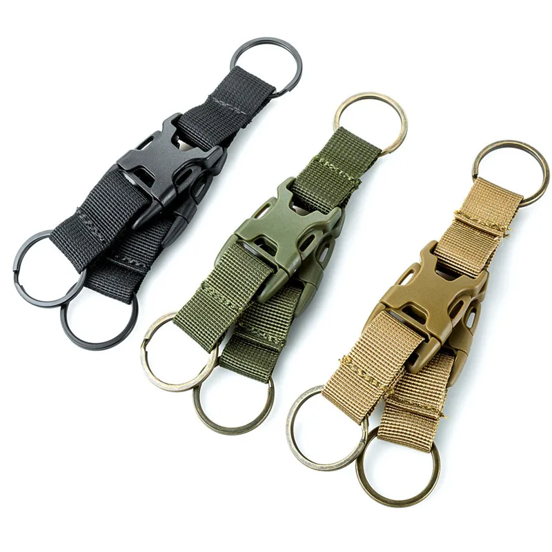 AIJJU 16 см 3D металлическая пряжка для рюкзака съемное кольцо для скалолазания брелок-Крючок для улицы карабин для кемпинга бутылки с водой вешалка чехол