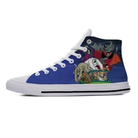 anime doo cartoon funny fashion scooby novelty casual canvas shoes high top lightweight breathable 3d print men women sneakers