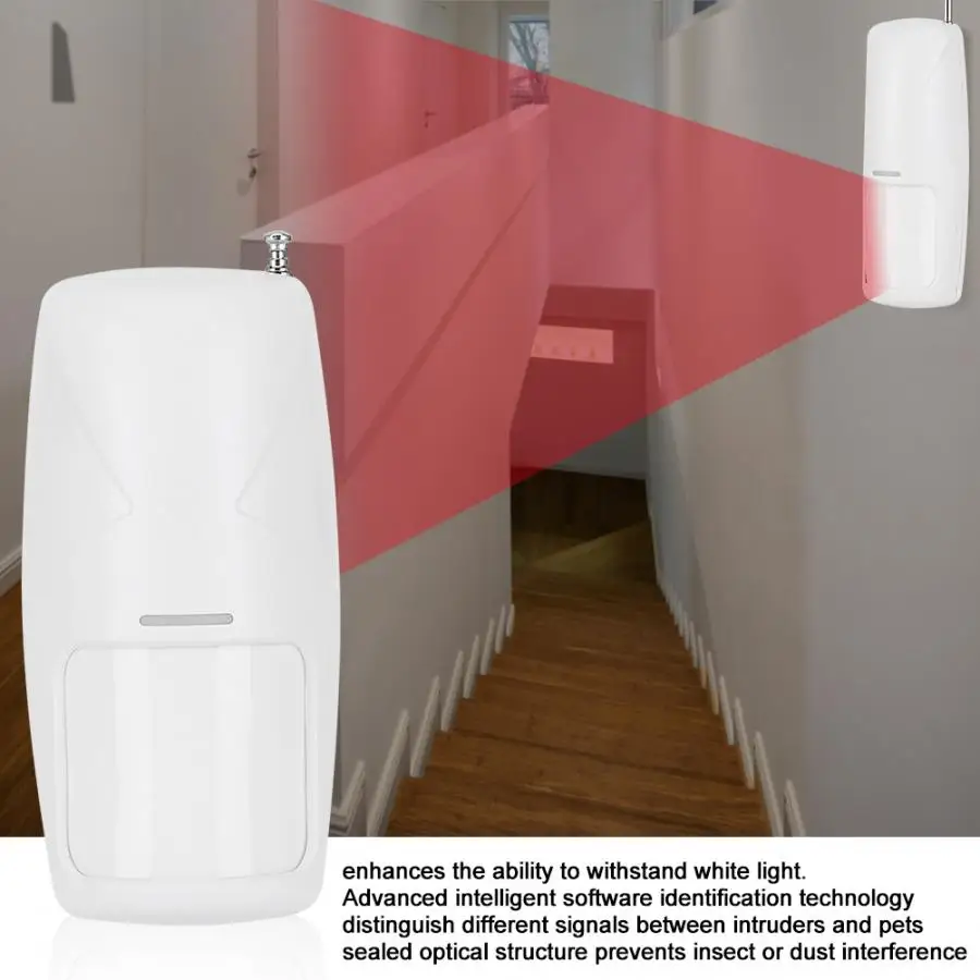 Интеллектуальный инфракрасный детектор для животных беспроводной анти ПЭТ PIR