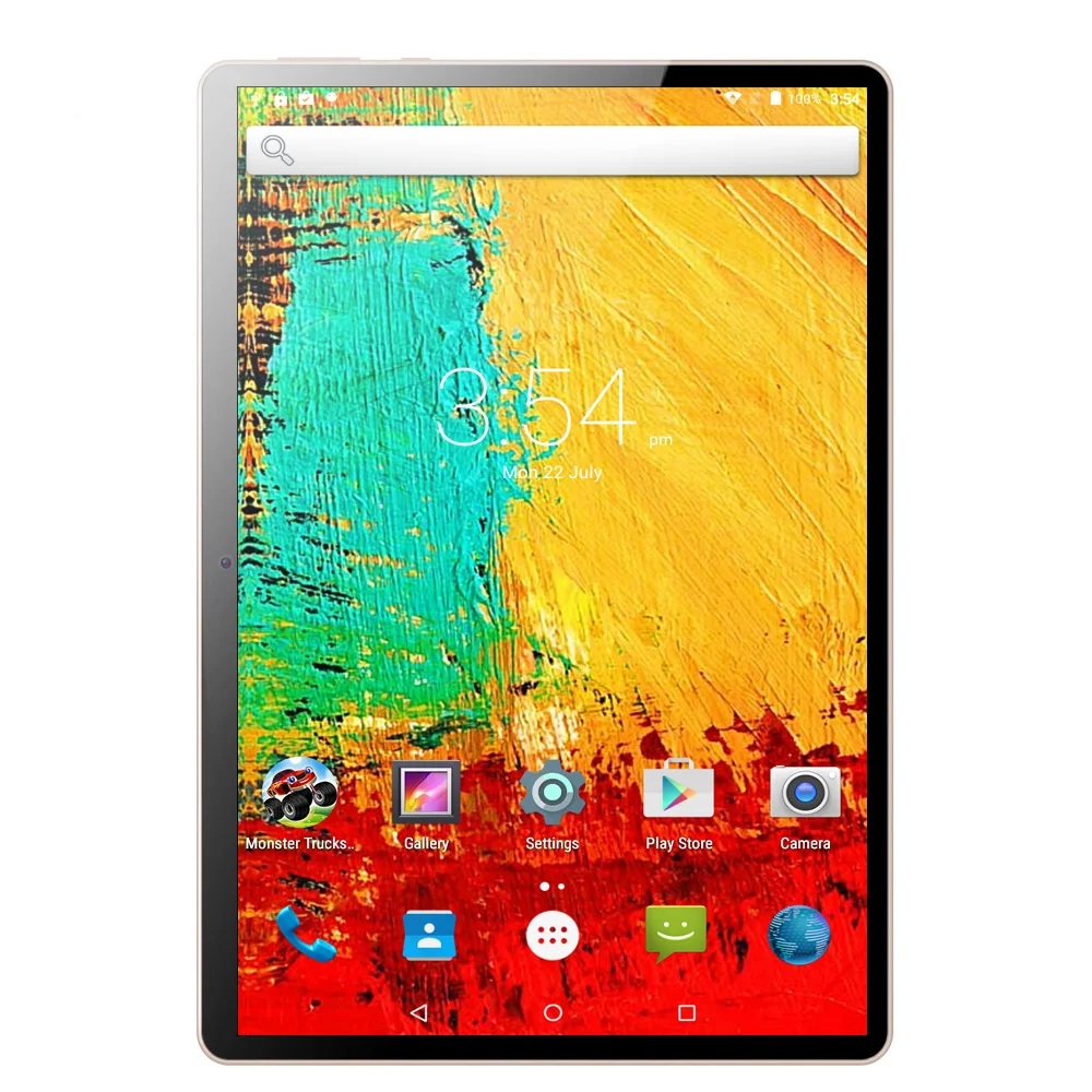 Новинка, 10,1 дюймов, планшетный ПК, Android 7,0, четыре ядра, 3G, телефон, вызов, sim-карта, 4 Гб+ 64 ГБ, Wi-Fi, Bluetooth, gps, планшеты, ПК, Bluetooth
