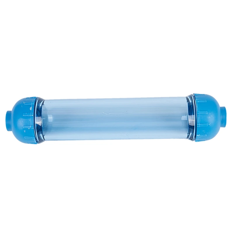 

Water Filter Housing DIY Fill T33 Shell Filter Tube Transparent Reverse Osmosis Blue