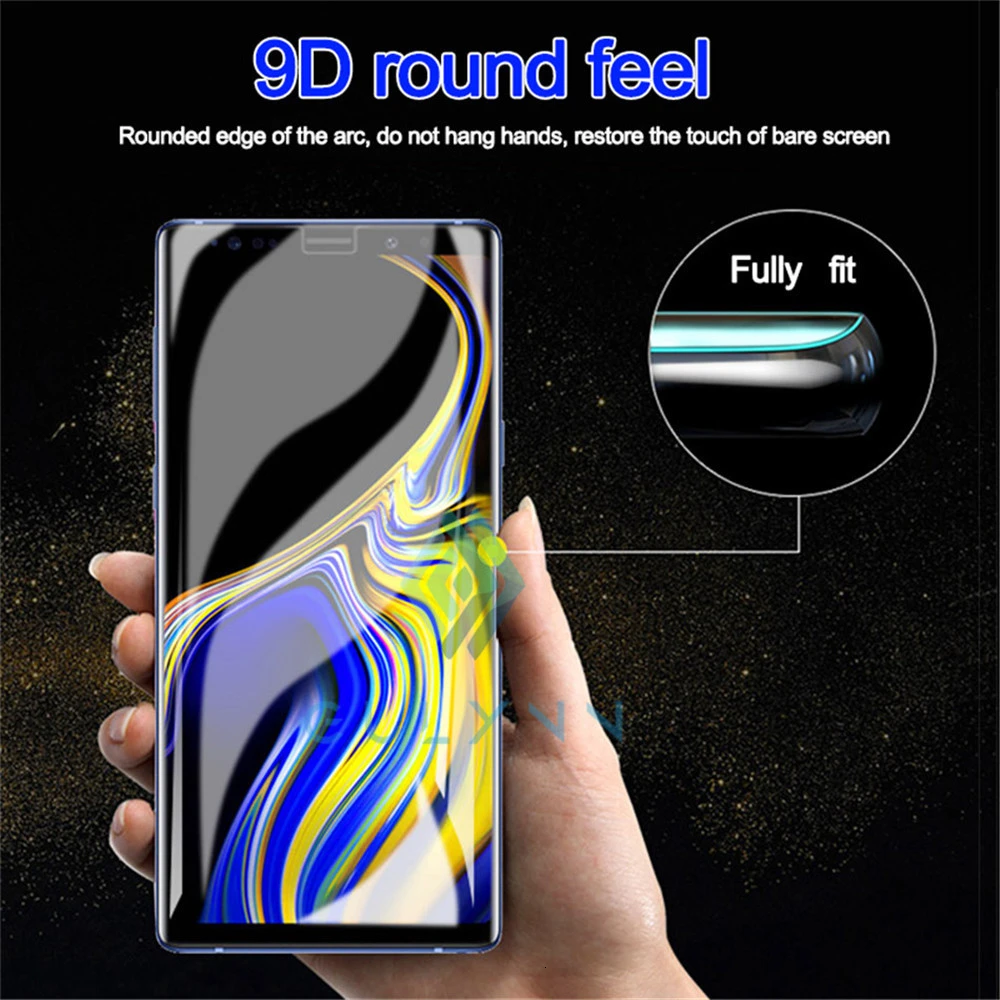 Передняя+ задняя Защита экрана для samsung Galaxy S10 S9 S8 Plus Note 9 10 10Pro 98D гидрогель для A30 A50 A70 A80 защитная пленка