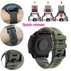 Ремешок силиконовый для Garmin Fenix 6X 6 6S Pro 5X 5 5S Plus 3 3HR 20 22 26 мм