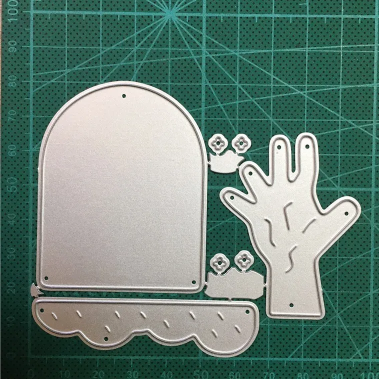 

Halloween grave cross hand craft dies metal cutting dies for dies scrapbooking stencils dies diy embossing paper cards making
