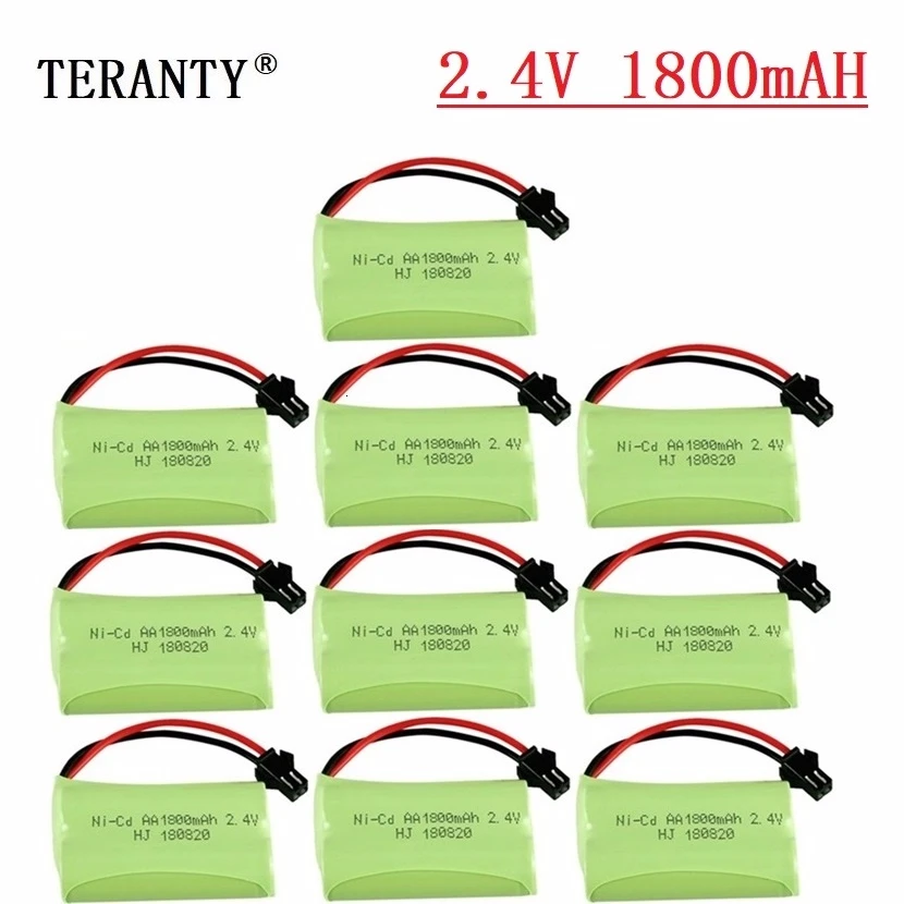 

(M Model ) 2.4v 1800mah NiMH Battery For Rc toys Car Tanks Trains Robot Boat Gun Ni-MH AA 700mah 2.4v Rechargeable Battery 10Pcs