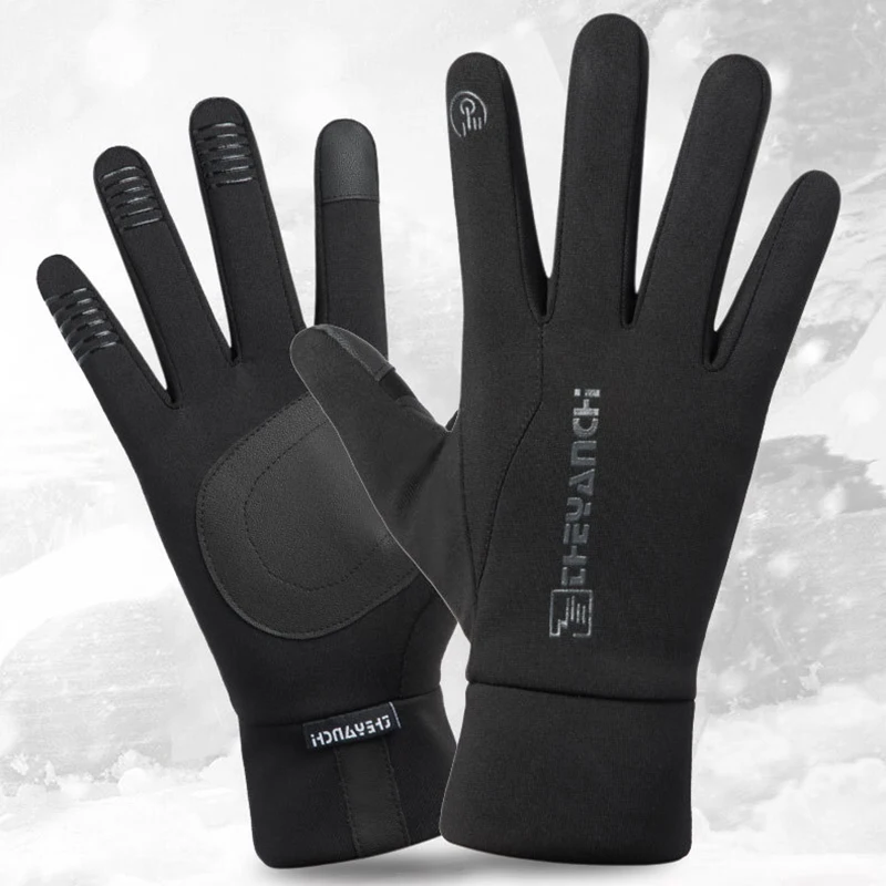

Winter Gloves Unisex Premium Anti-slip Thickening Touchscreen Keep Warm Gloves For Men Women jlrr