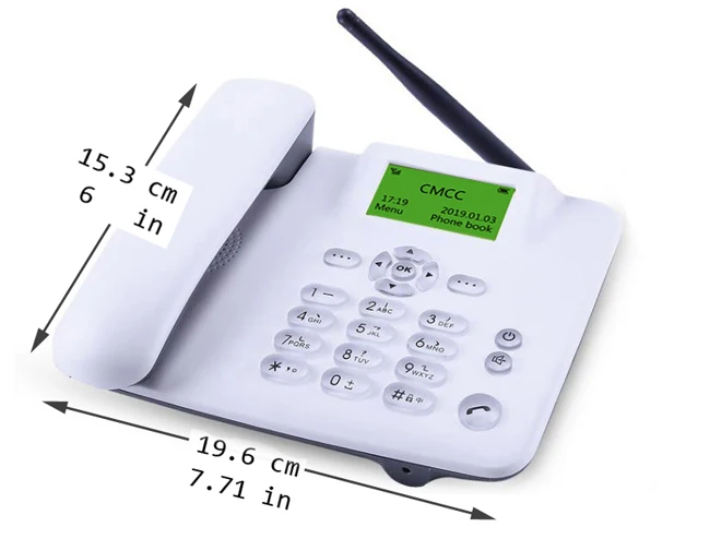 Беспроводной GSM 900 1800 МГц Поддержка sim-карты стационарный телефон белый черный стационарный телефон стационарный беспроводной телефон домашний офис дом