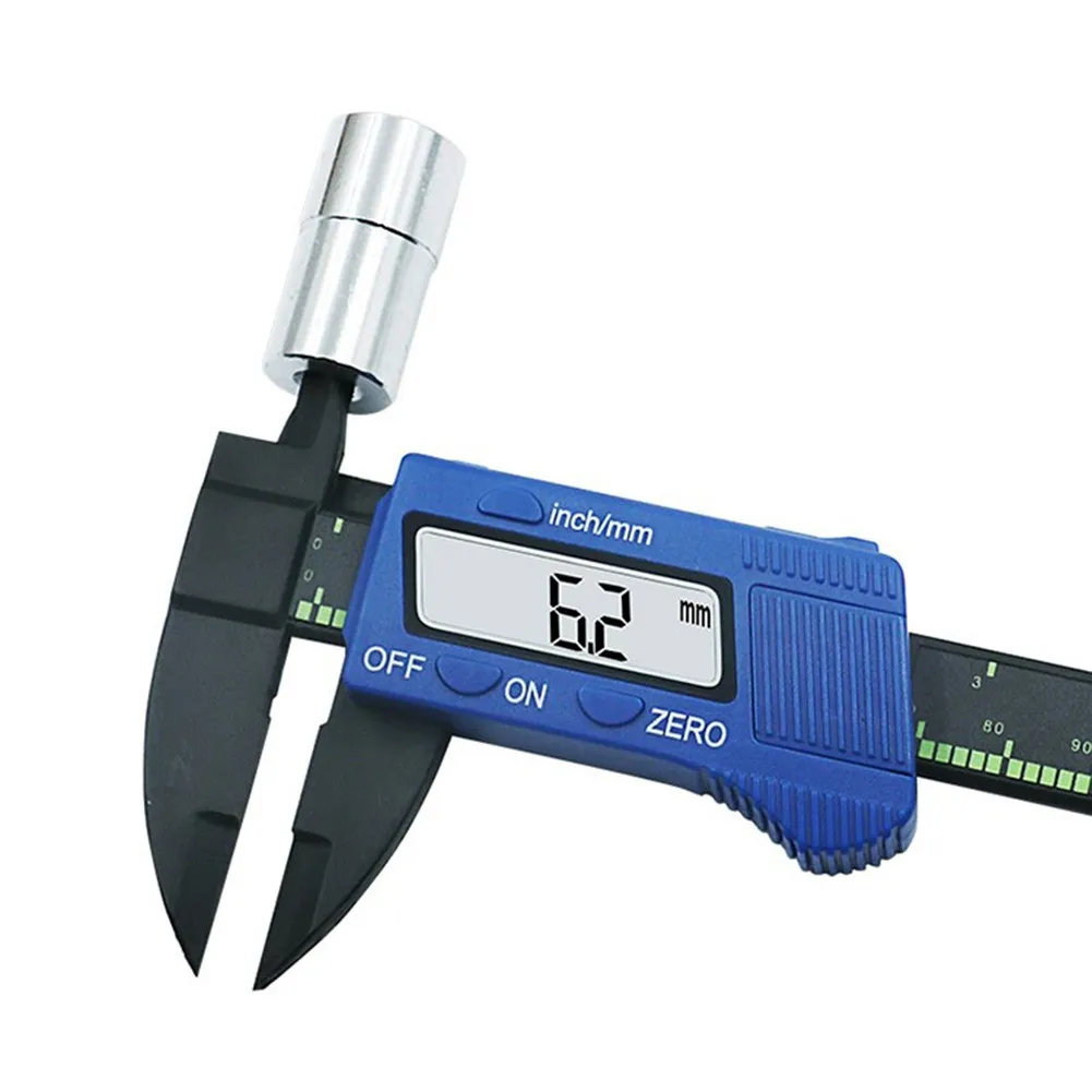 

Measuring Vernier Caliper Meter Ruler 150mm Carbon Digital Electronic Fiber