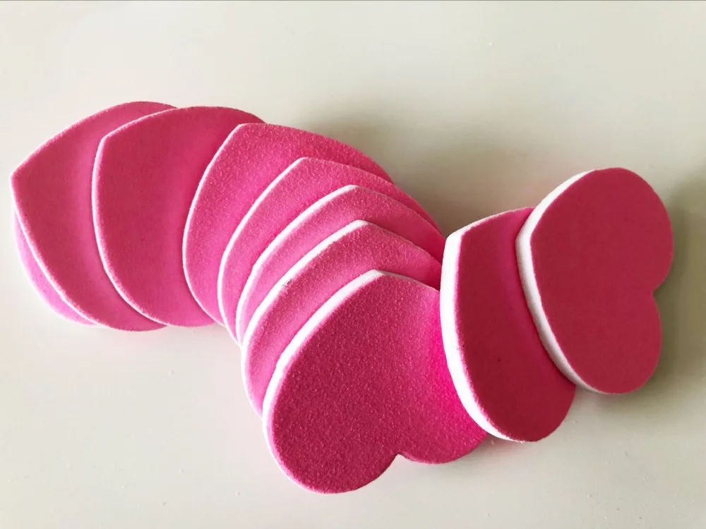 100 шт. мини-пилочки для маникюра в форме сердца | Красота и здоровье