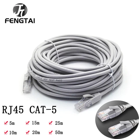Кабель Ethernet Cat5, сетевой кабель RJ45, 50/10/15/30 м