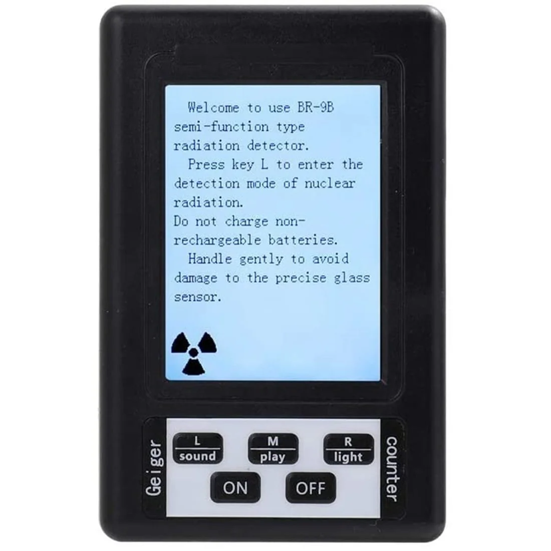 

HOT SALE Nuclear Radiation Detector BR-9B EMF Portable Handheld LCD Digital Display Geiger Counter Full-functional Type Tester