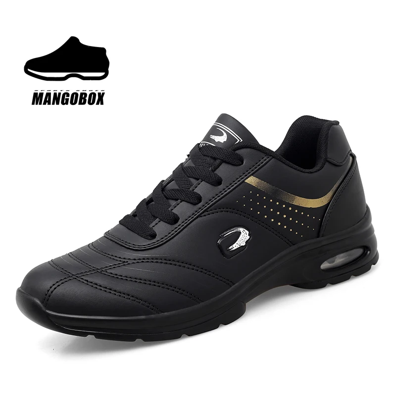 

Original Male Sneakers White Men Large Sizes Shoes Brand Designer Pu Leather Shoes For Man Shock Absorption Walking Sneakers