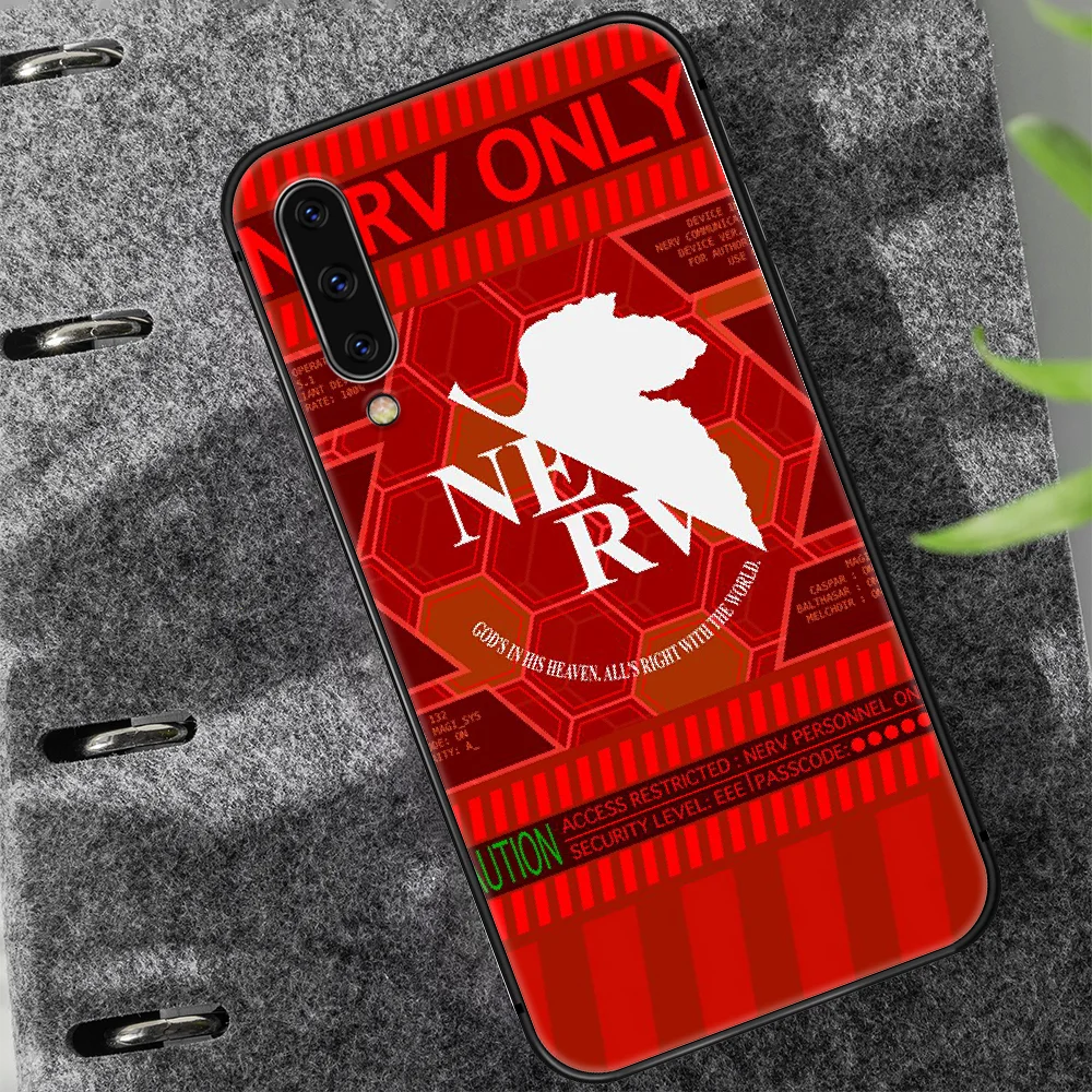 

Genesis Evangelion NGE EVA Phone Case Cover For Samsung Galaxy A10 A11 A20 E A21 A30 A40 A41 A50 A51 A70 A71 A81 S 4G 5G black