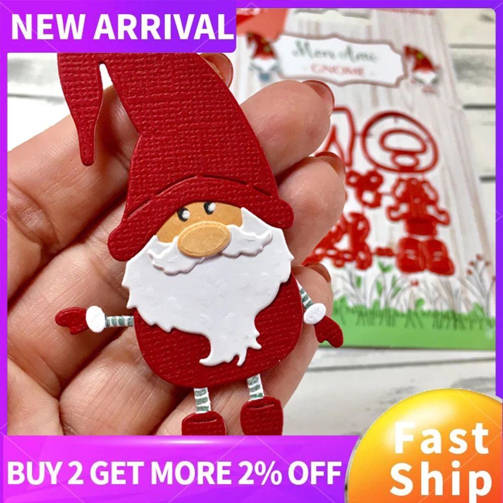 

Christmas Santa Claus Metal Cutting Dies Stencils for DIY Scrapbooking Photo Album Decorative Embossing DIY Paper Cards Carbon