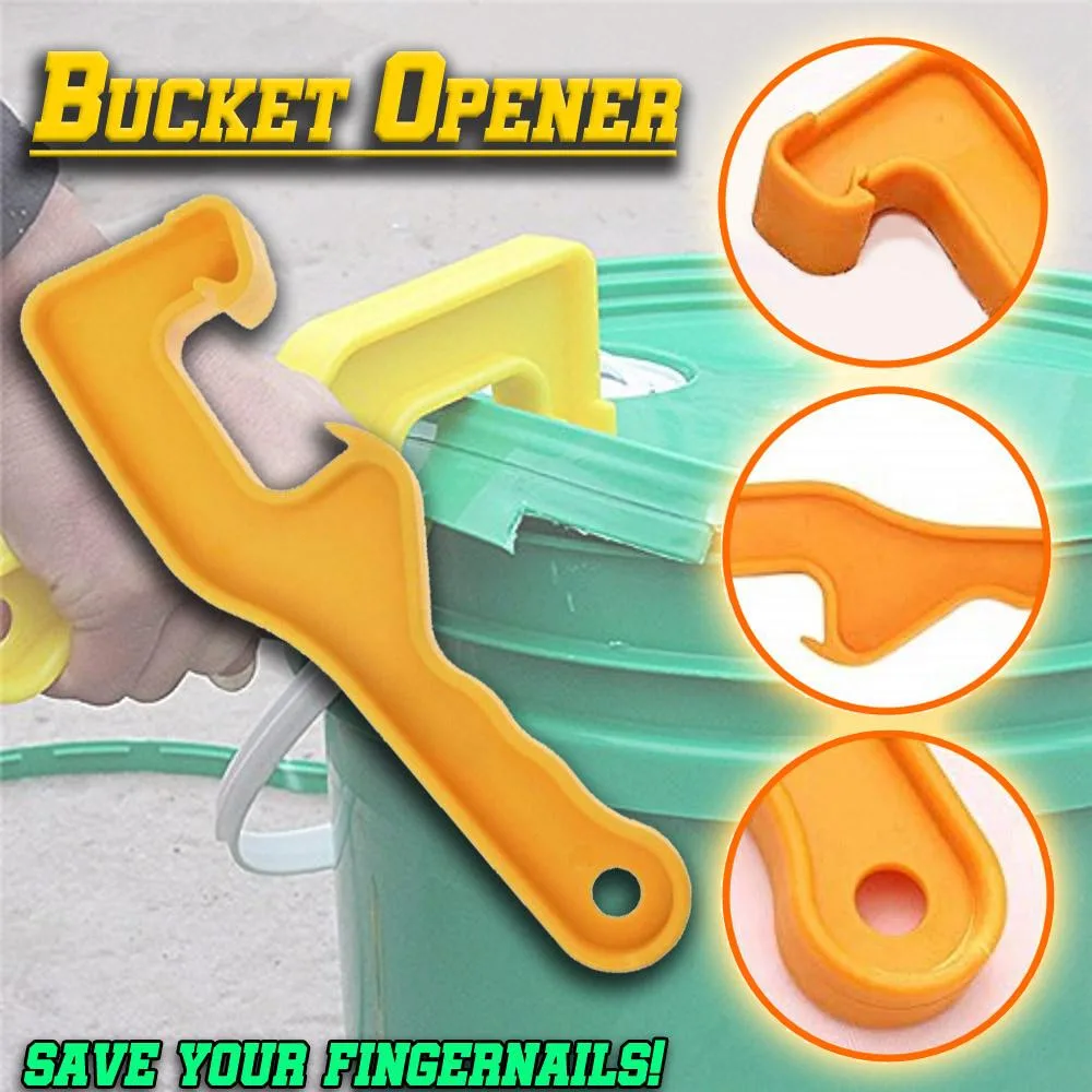 

@1 piece of high-quality ABS plastic bucket paint bucket lid can opener opening tool, suitable for home office hand tools