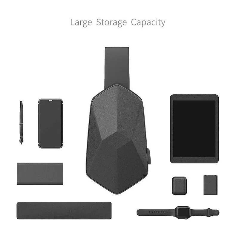 Xiaomi Youpin BEABORN polyhedron PU рюкзак сумка водонепроницаемый красочный досуг спорт нагрудный пакет сумки для мужчин женщин Дорожная сумка