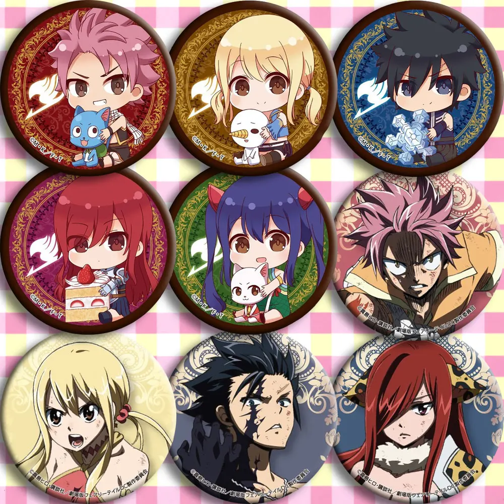 

Обувь для косплея; Аниме «Fairy Tail», «значок косплея брошка мультфильм коллекция булавок сумки значки для рюкзаки Кнопка подарки