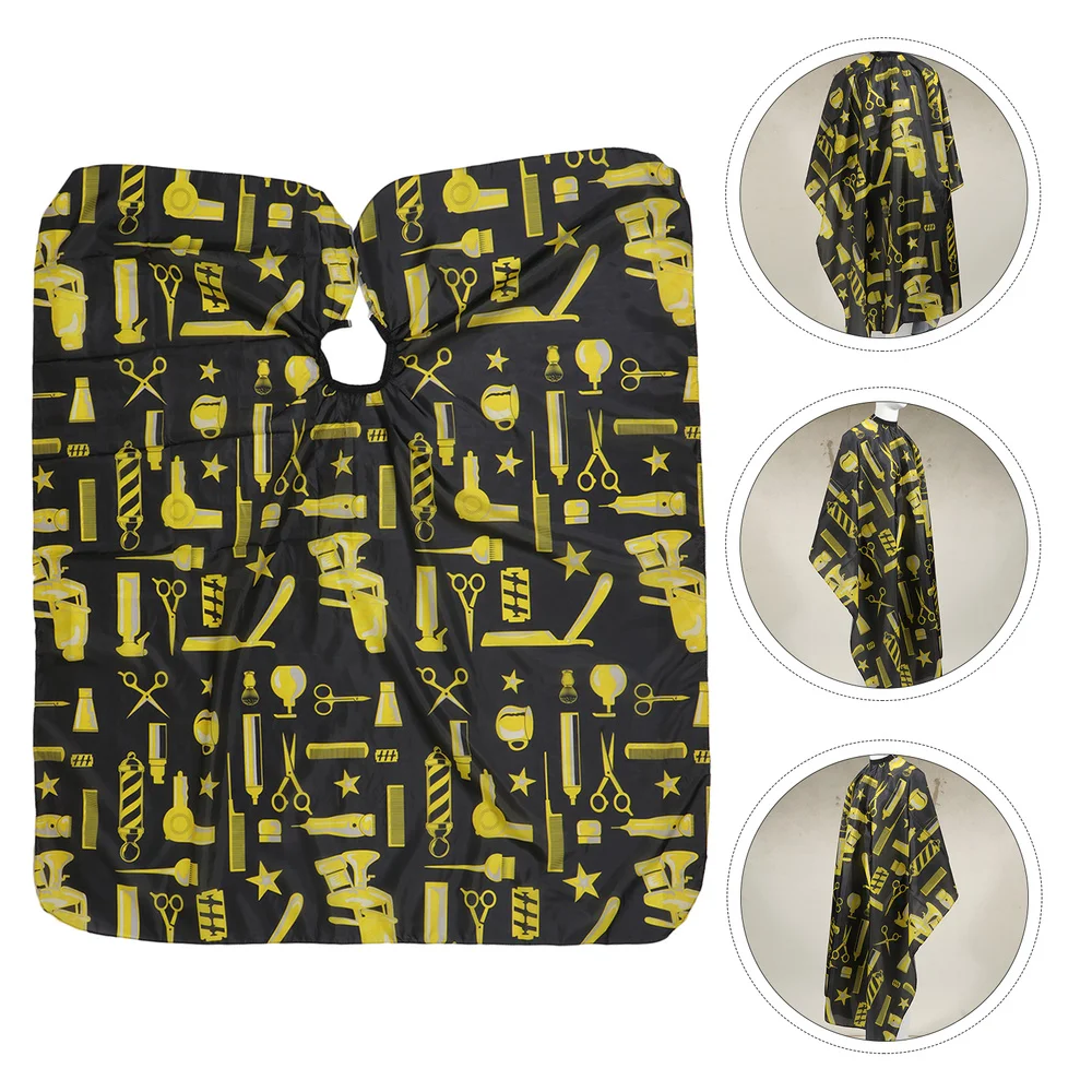 

2Pcs Barber Haircut Set Anti-Static Hairdressing Cape Salon Neck Duster Brush