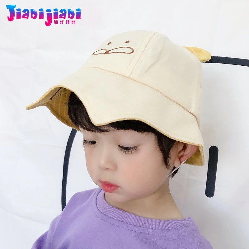 Панама для малышей Сезон весна-лето Детская Солнцезащитная шляпа мальчиков и