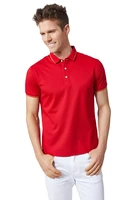 cotton polo shirt men 2021 brand shirts for man short sleeve summer fashion clothing white black red blue green navy mens polos