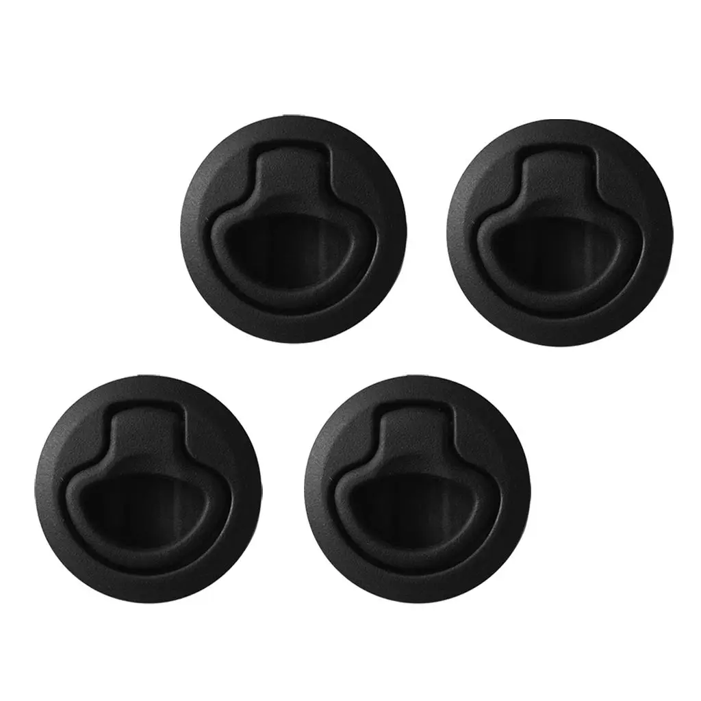 

4x Nylon 2" Flush Pull Slam Latch for Boat Deck Hatch 1/2" Door Equipment