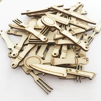 100pcs knife and fork disposable wooden cutlery set wooden knives forks spoons eco friendly biodegradable compostable