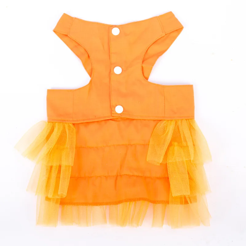 

Summer Dog Lace Tullle Dress Pet Dog Clothes For Small Dog Party Birthday Wedding Bowknot Dress Puppy Costume Spring Pet Clothes