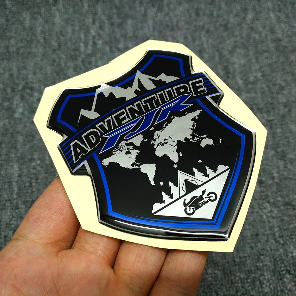 For Yamaha FJR1300 FJR 1300 Tank Pad Protector Side Fairing Emblem Badge Logo Windshield Trunk Aluminium Cases Stickers 2019 | Автомобили