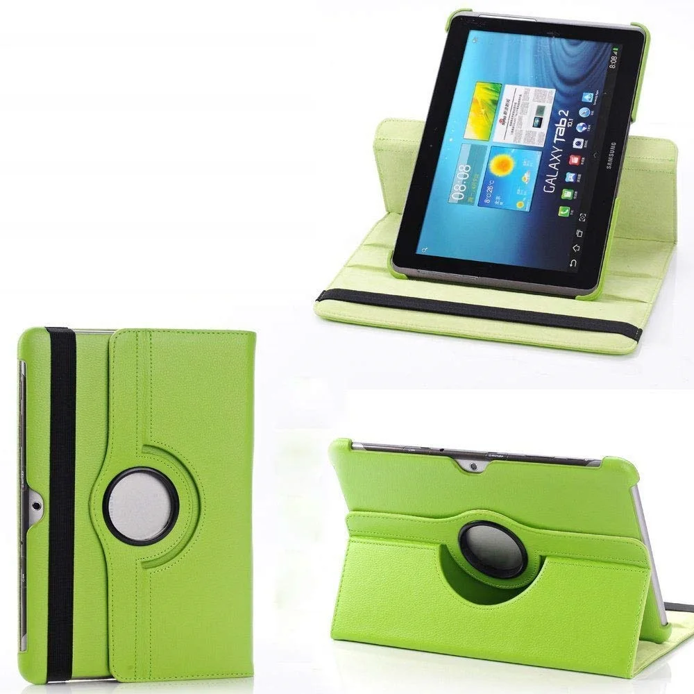 Для Samsung Galaxy Tab 2 10 1 чехол для GT P5100 P5110 P7500 P7510 360 градусов вращающийся кожаный смарт
